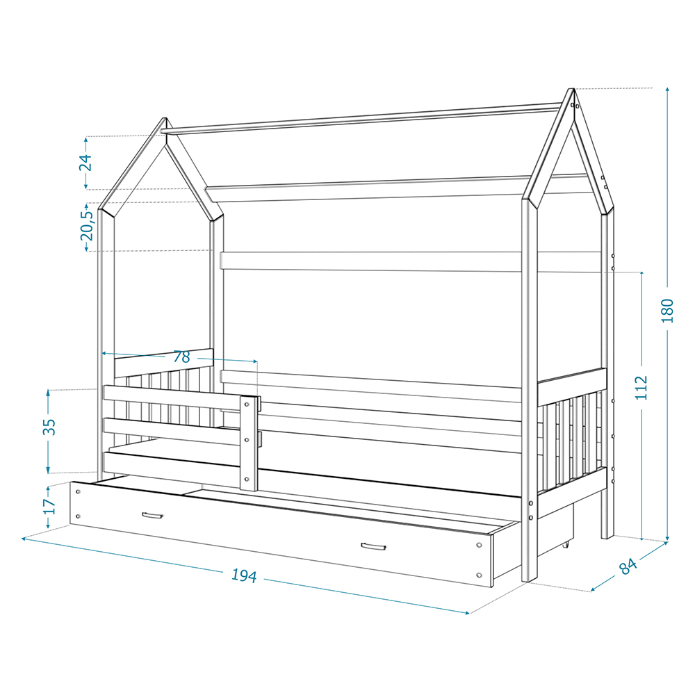 Lit Cabane Avec Tiroir Dominik Blanc Lit Enfant Matelas Lit Cabane Avec Tiroir Dominik Blanc Lit Enfant Matelas