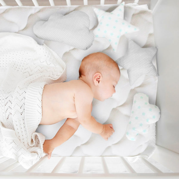 Matelas Baby Bamboo : matelas pour bébé anti plagiocéphalie (tête plate)